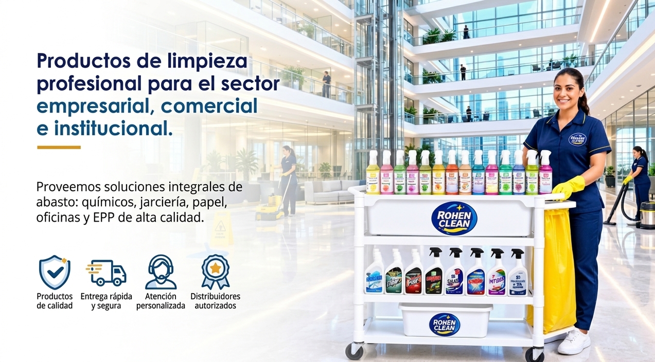 Artículos de limpieza para empresas en Culiacán